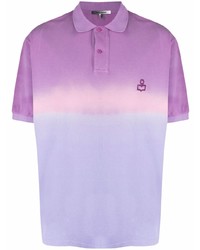 Purple Tie-Dye Polo
