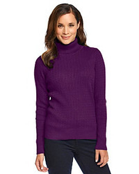 Jeanne Pierre Long Sleeve Turtleneck Sweater