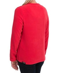 Specially Made Polartec Aircore Fleece Shirt V Neck Long Sleeve