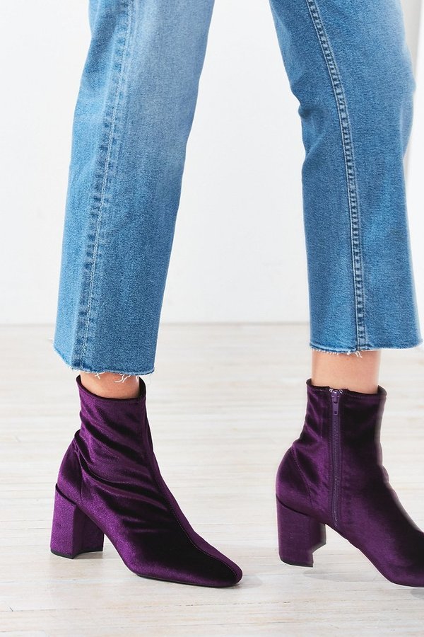 Jeffrey campbell hotsell velvet boots