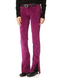 Purple Velvet Jeans
