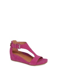 Purple Wedge Sandals for Women | Lookastic