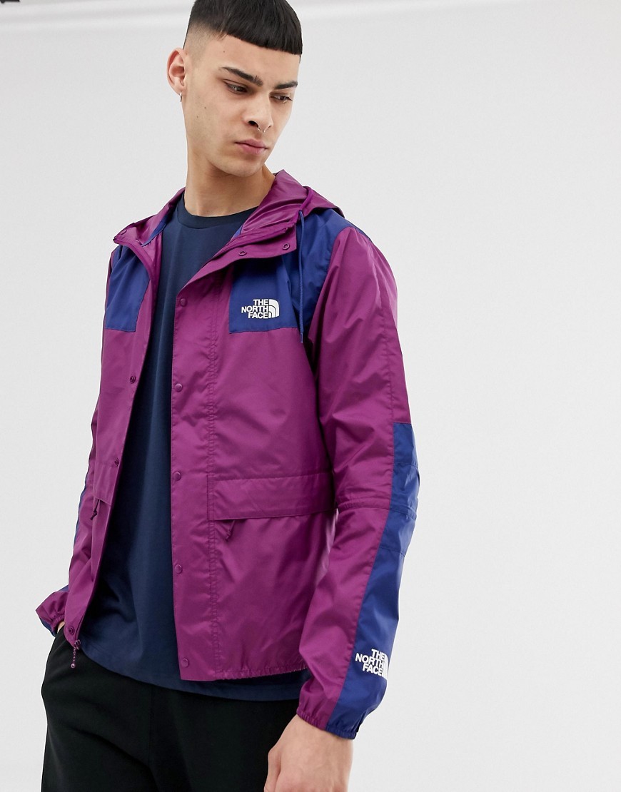 north face mountain jacket purple
