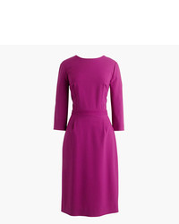 Purple Wool Dress