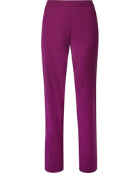 Purple Wool Dress Pants