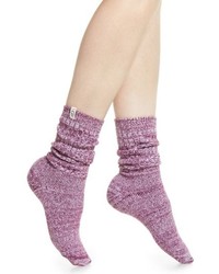 Purple Wool Socks