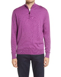 Peter Millar Crown Quarter Zip Sweater