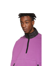 Wonders Purple Trek Pullover Sweatshirt