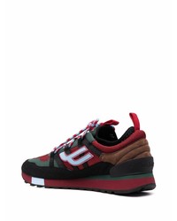 Bally Colour Block Low Top Trainers