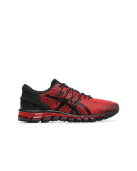 Asics Red And Black Quantum 360 4 Sneakers