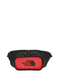 The North Face Explore Belt Bag In Redblack At Nordstrom
