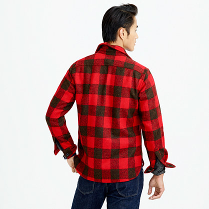 J.Crew Buffalo Check Cpo Shirt Jacket, $148 | J.Crew | Lookastic