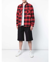 Off-White Flap Pocket Collared Shirt