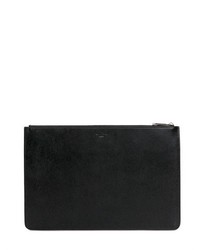 Givenchy Large Smooth Leather Pouch With Star