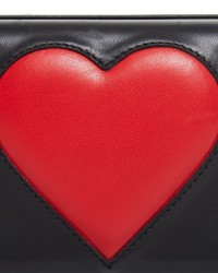 Christopher Kane Heart Leather Box Clutch