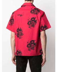 N°21 N21 Camp Collar Floral Shirt