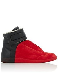 Maison Margiela Bi Color Future Ankle Strap Sneakers