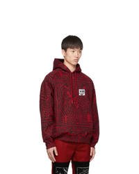 Études Red And Black Keith Haring Edition Odysseus Hoodie