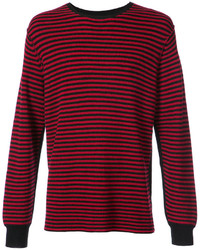 Ovadia & Sons Striped Crew Neck Sweater