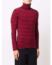 Saint Laurent Striped Long Sleeve T Shirt