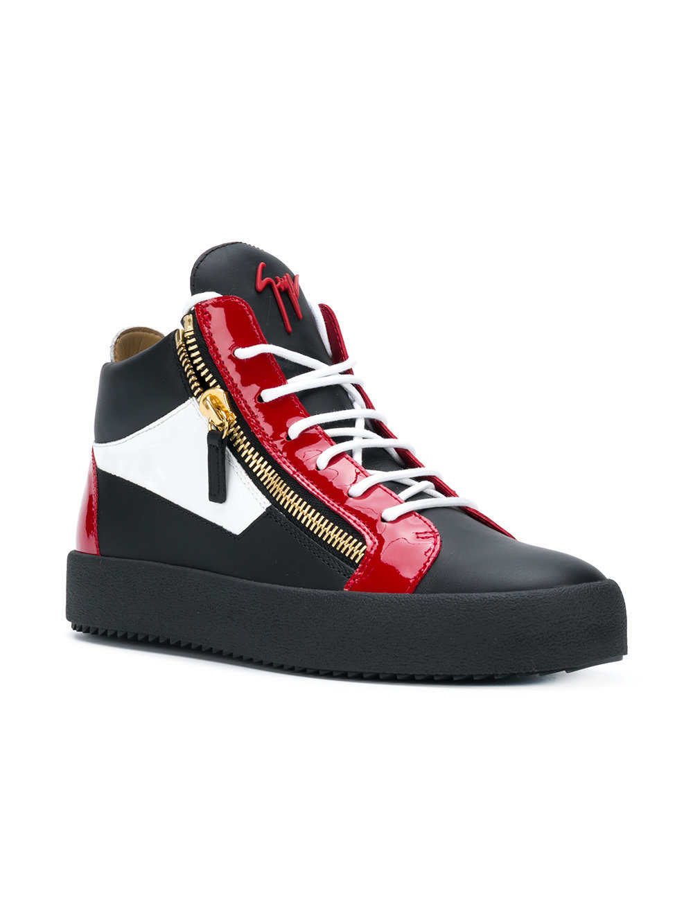 Giuseppe Zanotti Design Side Zipped Sneakers, $682 | farfetch.com |  Lookastic