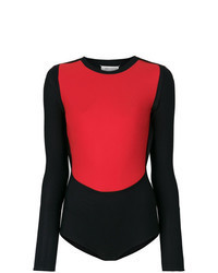 Red and Black Long Sleeve T-shirt