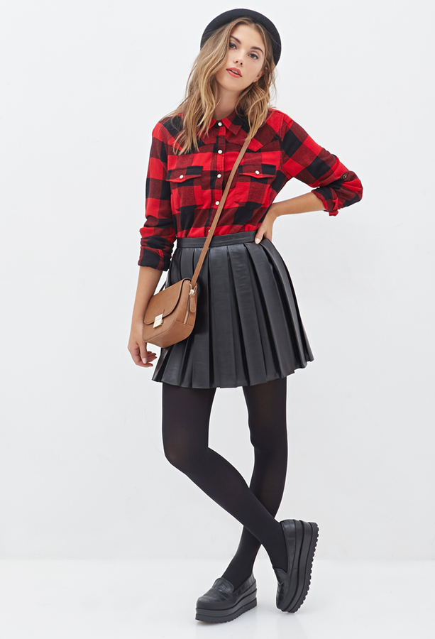 Red Plaid Dress Forever 21 Store, 51 ...