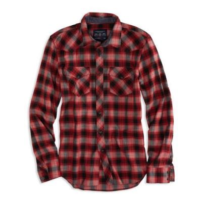 American Eagle Outfitters Plaid Western Shirt L Tall, $39
