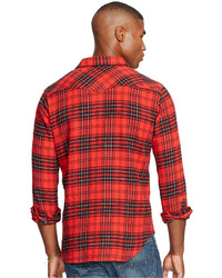 Polo Ralph Lauren Plaid Twill Western Shirt