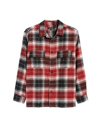 PacSun Wool Flannel Button Up Shirt