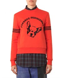 Etre Ccile French Bulldog Cotton Sweatshirt