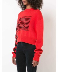 Proenza Schouler Pswl Checkerboard Sweater