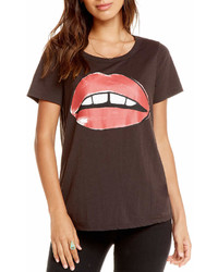 Chaser Besame Open Back Graphic Tee
