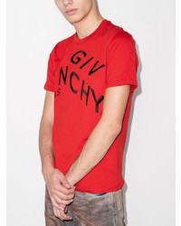 Givenchy Embroidered Refracted Logo T Shirt