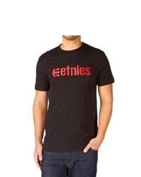 Etnies Corporate 13 Ss T Shirt Blackred