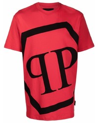 Philipp Plein Oversized Logo Print T Shirt