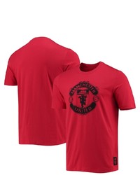 adidas Red Manchester United Club Crest T Shirt At Nordstrom