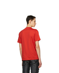 Givenchy Red Refracted Logo T Shirt