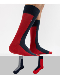 Red and Black Socks