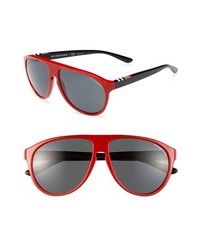 Burberry 59mm Keyhole Sunglasses Red One Size