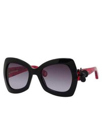 Marc Jacobs Sunglasses 456s 016t Black Red Black 53mm