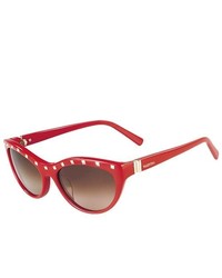 Valentino Sunglasses V641s 613 Red 54mm