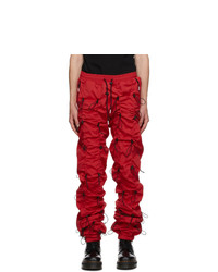 99% Is Red And Black Gobchang Lounge Pants