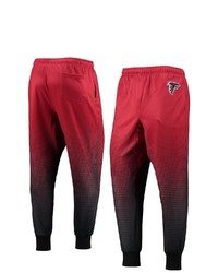 FOCO Red Atlanta Falcons Gradient Jogger Pants