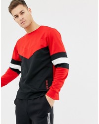 Red and Black Sweatshirt