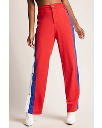 Forever 21 Striped Tearaway Pants