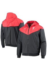 Nike Black Liverpool Windrunner Full Zip Jacket At Nordstrom