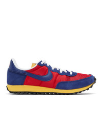 Nike Red And Navy Challenger Og Sneakers