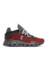 On Red Cloudnova Sneakers