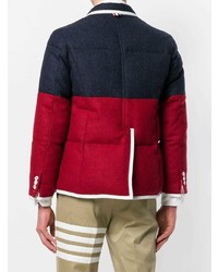 Thom Browne Bicolor Quilted Sack Sport Coat